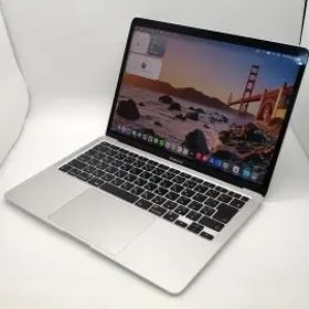 【中古】Apple MacBook Air 13インチ M1(CPU:8C/GPU:7C) 8GB/256GB シルバー MGN93J/A (M1・2020)【広島本通】保証期間１ヶ月【ランクC】