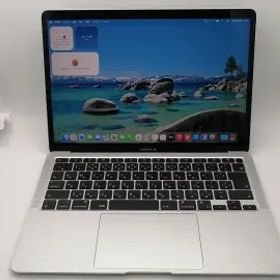 【中古】Apple MacBook Air 13インチ M1(CPU:8C/GPU:7C) 8GB/256GB シルバー MGN93J/A (M1・2020)【大須2】保証期間１ヶ月【ランクA】