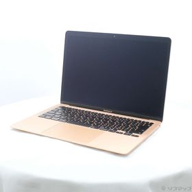 (中古)Apple MacBook Air 13.3-inch Late-2020 MGND3J/A Apple M1 8コアCPU_7コアGPU 8GB SSD256GB ゴールド (26.3 Tahoe)(269-ud)