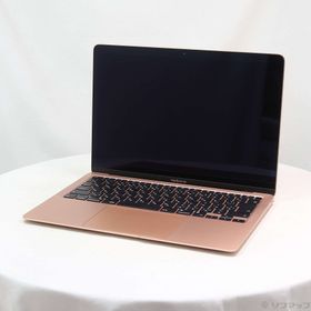 (中古)Apple MacBook Air 13.3-inch Late-2020 MGND3J/A Apple M1 8コアCPU_7コアGPU 8GB SSD256GB ゴールド (26.3 Tahoe)(368-ud)