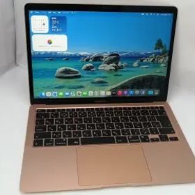 【中古】Apple MacBook Air 13インチ M1(CPU:8C/GPU:7C) 8GB/256GB ゴールド MGND3J/A (M1・2020)【池袋東口】保証期間１ヶ月【ランクC】