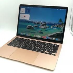 【中古】Apple MacBook Air 13インチ M1(CPU:8C/GPU:7C) 8GB/256GB ゴールド MGND3J/A (M1・2020)【福岡筑紫】保証期間１ヶ月【ランクA】