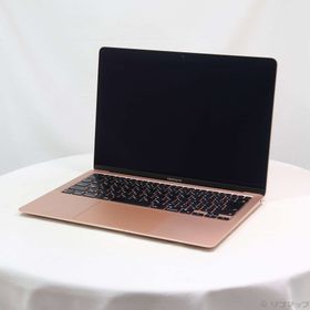 (中古)Apple MacBook Air 13.3-inch Late-2020 MGND3J/A Apple M1 8コアCPU_7コアGPU 8GB SSD256GB ゴールド (26.3 Tahoe)(269-ud)