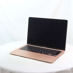(中古)Apple MacBook Air 13.3-inch Late-2020 MGND3J/A Apple M1 8コアCPU_7コアGPU 8GB SSD256GB ゴールド (26.3 Tahoe)(305-ud)