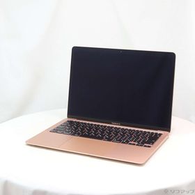 (中古)Apple MacBook Air 13.3-inch Late-2020 MGND3J/A Apple M1 8コアCPU_7コアGPU 8GB SSD256GB ゴールド (26.3 Tahoe)(348-ud)