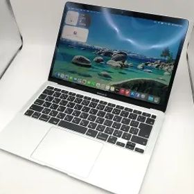 【中古】Apple MacBook Air 13インチ CTO (M1・2020) シルバー Apple M1(CPU:8C/GPU:7C)/8G/512G【川崎駅前】保証期間１ヶ月【ランクB】
