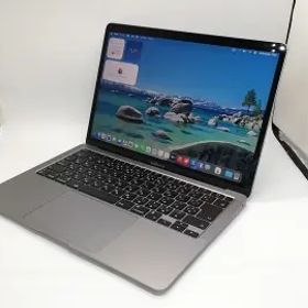 【中古】Apple MacBook Air 13インチ CTO (M1・2020) スペースグレイ Apple M1(CPU:8C/GPU:7C)/8G/512G【福岡天神】保証期間１ヶ月【ラン