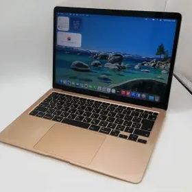 【中古】Apple MacBook Air 13インチ CTO (M1・2020) ゴールド Apple M1(CPU:8C/GPU:7C)/8G/256G【府中ル・シーニュ】保証期間１ヶ月【ラ