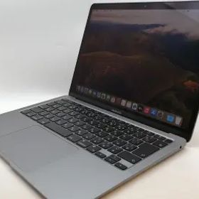 【中古】Apple MacBook Air 13インチ CTO (M1・2020) スペースグレイ Apple M1(CPU:8C/GPU:7C)/16G/256G【津田沼】保証期間１ヶ月【ラン
