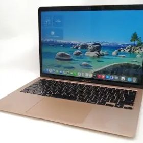 【中古】Apple MacBook Air 13インチ CTO (M1・2020) ゴールド Apple M1(CPU:8C/GPU:7C)/16G/256G【新宿2】保証期間１ヶ月【ランクC】