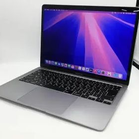 【中古】Apple MacBook Air 13インチ CTO (M1・2020) スペースグレイ Apple M1(CPU:8C/GPU:8C)/16G/512G【大宮東口】保証期間１ヶ月【ラ