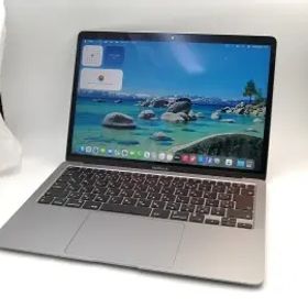 【中古】Apple MacBook Air 13インチ CTO (M1・2020) スペースグレイ Apple M1(CPU:8C/GPU:7C)/8G/256G【ECセンター】保証期間１ヶ月【ラ