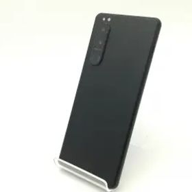 【中古】SONY au 【SIMフリー】 Xperia 5 III フロストブラック 8GB 128GB SOG05【広島】保証期間１ヶ月【ランクB】