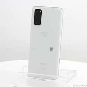 Galaxy S20 5G 128GB クラウドホワイト SC-51A docomoロック解除SIMフリー