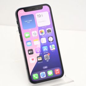 【液晶美品】au SIMフリーiPhone12 mini 64GB ブラック