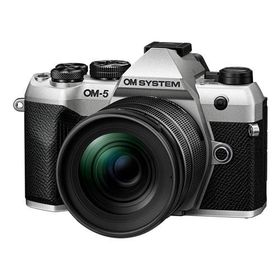【新品】OM SYSTEM OM-5 Mark II 12-45mm F4.0 PRO レンズキット シルバー【選べる5年間延長保証対象(別料金)】