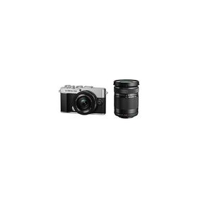 OLYMPUS(オリンパス) OLYMPUS PEN E-P7 EZダブルズームキット ミラーレス一眼カメラ シルバー ［ズームレンズ+ズームレンズ］ 【864】 [振込不可][代引不可]
