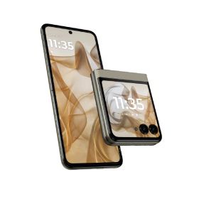 MOTOROLA SIMフリースマートフォン motorola razr 50 サンドクリーム PB230001JP [PB230001JP]