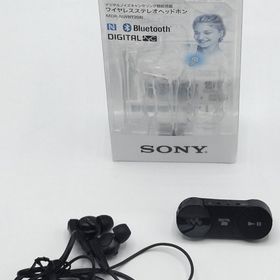 【中古 動作確認済】 ソニー ワイヤレスノイズキャンセリングイヤホン MDR-NWBT20N ブラック
