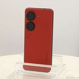 Zenfone 9 128GB サンセットレッド ZF9-RD8S128 SIMフリー ［5.9インチ有機EL／Snapdragon 8+ Gen 1／RAM:8GB／ナノSIM］