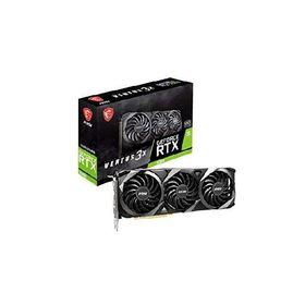 MSI Gaming GeForce RTX 3060 12GB 15Gbps GDRR6 192ビット HDMI/DP PCIe 4 トルクス トリプルファン アンペアOC グラフィックスカード (RTX 3060 Ventus 3X 12G