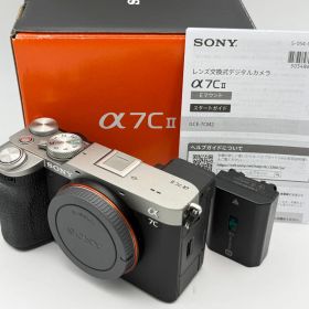 【元箱付】SONY ソニー α7CII ILCE-7CM2 ボディ シルバー ミラーレス一眼カメラ