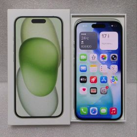 Apple iPhone15 128GB グリーン 楽天