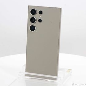 (中古)SAMSUNG Galaxy S24 Ultra 256GB チタニウムグレー SCG26 au SIMフリー(262-ud)