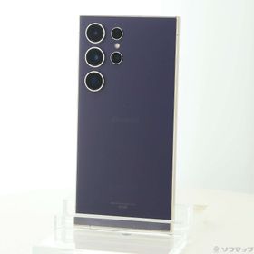 (中古)SAMSUNG Galaxy S24 Ultra 256GB チタニウムバイオレット SC-52E docomo SIMフリー(262-ud)