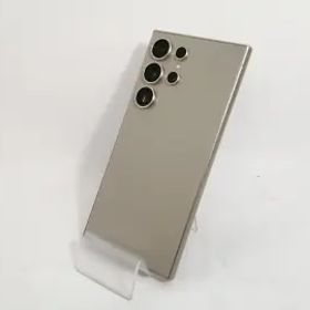 【中古】SAMSUNG 国内版 【SIMフリー】 Galaxy S24 Ultra チタニウムグレー 12GB 256GB SM-S928QZTESJP【新宿】保証期間１ヶ月【ランクB