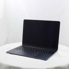 〔中古〕Apple(アップル) MacBook Air 13.6-inch Early-2025 MW123J／A Apple M4 10コアCPU_8コアGPU 16GB SSD256GB ミッドナイト 〔26.3 Tahoe〕〔258-ud〕