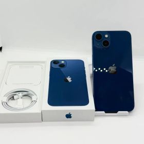 「Aランク美品」SIMフリー iPhone 13 128GB [ブルー] MLNG3J/A 本体 電池最大容量90％