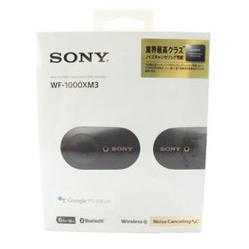 未使用品 SONY ソニー WF-1000XM3 ワイヤレスイヤホン イヤフォン 未開封 黒 ブラック 箱付き /MW ■GY18 その他