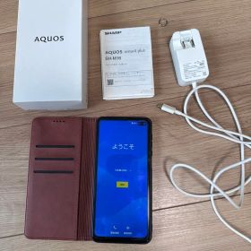 SHARP AQUOS sense4 plus SH-M16 本体 カバー付き