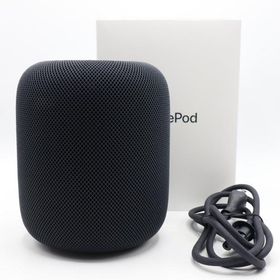ボーナスストアPlus【美品】Apple HomePod 第2世代 MQJ73J/A ミッドナイト スマートスピーカー ホームポッド アップル 本体