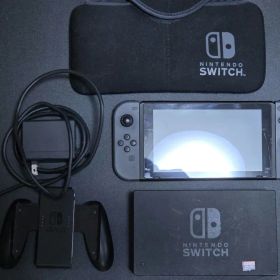 NintendoSwitch 未対策機可能性大/箱ストラップ欠品・256メモリ付