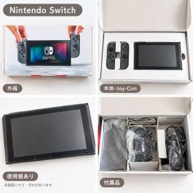 Nintendo Switch 本体 グレー セット 訳あり