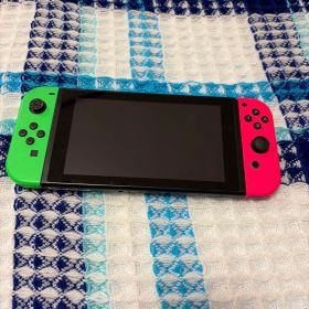 Nintendo Switch 本体 ネオンピンク ネオングリーン動作未確認