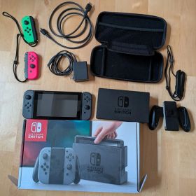 Nintendo Switch 本体 グレー 追加Joy-Con付