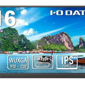 IODATA アイオーデータ 広色域＆WUXGA対応16型ディスプレイ(LCD-YC163DX)