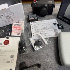 X half X-HF1 チャコールシルバー 箱付属品完備 シャッター2400回
