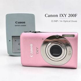 【美品・動作品】Canon IXY 200F ピンク コンデジ デジタルカメラ