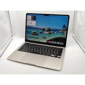 【中古】Apple MacBook Air 13インチ (M4,2025) M4(CPU:10C/GPU:8C) 16GB/256GB スターライト MW0Y3J/A【新宿2】保証期間１ヶ月【ランクA】