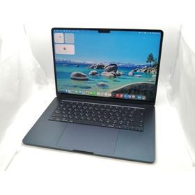 【中古】Apple MacBook Air 15インチ (M4,2025) M4(CPU:10C/GPU:10C) 16GB/256GB ミッドナイト MW1L3J/A【大須2】保証期間１ヶ月【ランクA】