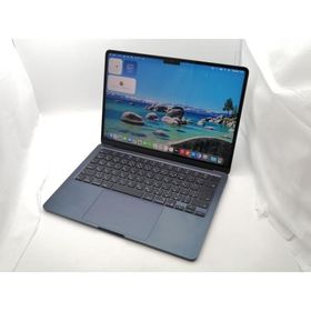 【中古】Apple MacBook Air 13インチ (M4,2025) M4(CPU:10C/GPU:10C) 16GB/512GB ミッドナイト MW133J/A【大須2】保証期間１ヶ月【ランクB】