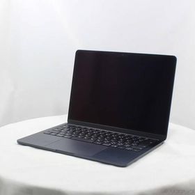 〔中古〕Apple(アップル) MacBook Air 13.6-inch Early-2025 MW133J／A Apple M4 10コアCPU_10コアGPU 16GB SSD512GB ミッドナイト 〔26.3 Tahoe〕〔276-ud〕
