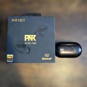 AVIOT TE-W1-PNK ピヤホン8 ワイヤレスイヤホン ブラック