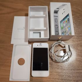 【ジャンク】Apple iPhone 4S ホワイト 本体