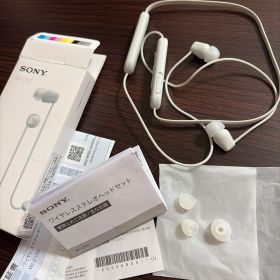 SONYのワイヤレスステレオヘッドセット WI-C100