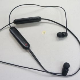 ♪SONY★WI-C100 /BK管理12 ワイヤレスイヤホン